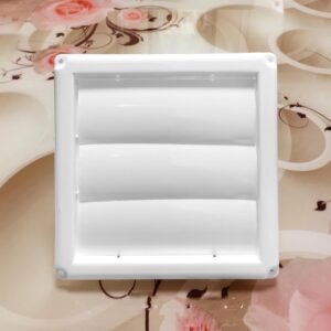 HGLVR-1 6 Inch Chimney Vent Cover 150mm Outer Vent Cap, Ventilation Cap, for Kitchen Pipe, Exhaust Pipe Cowl, White